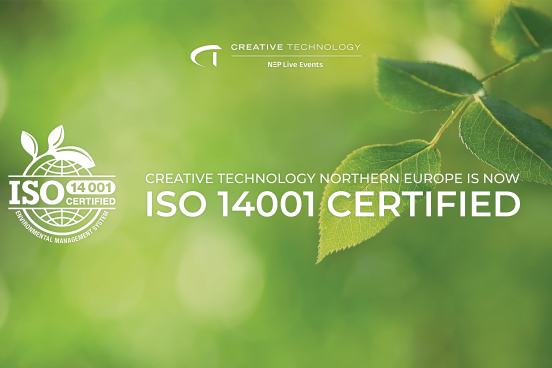 CT Northern Europe Is Now ISO 14001 Certified