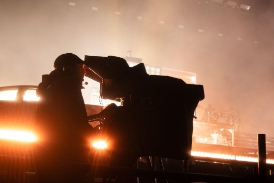 CT Camera operator at Reading Festival