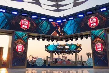 Creative Technology Delivers Largest Temporary Studio For Broadcaster FOX For The FIFA World Cup 2022!