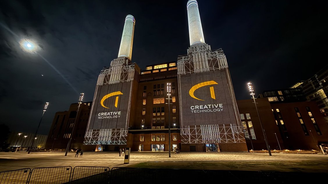 Projection Mapping at Battersea Power Station for Apple Music Hall ...